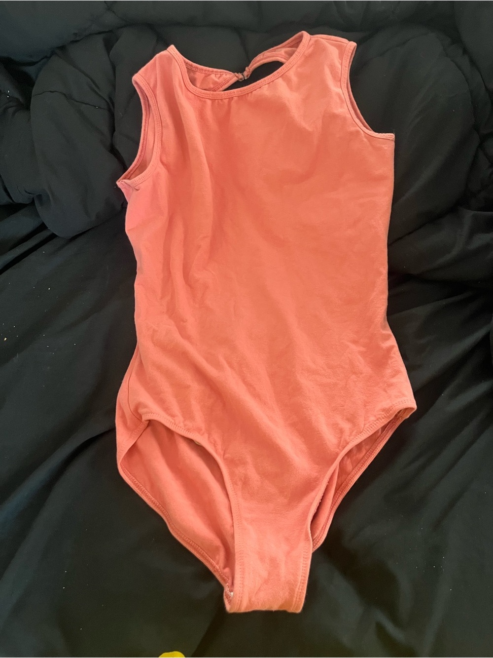 Sleeveless Coral Women's leotard